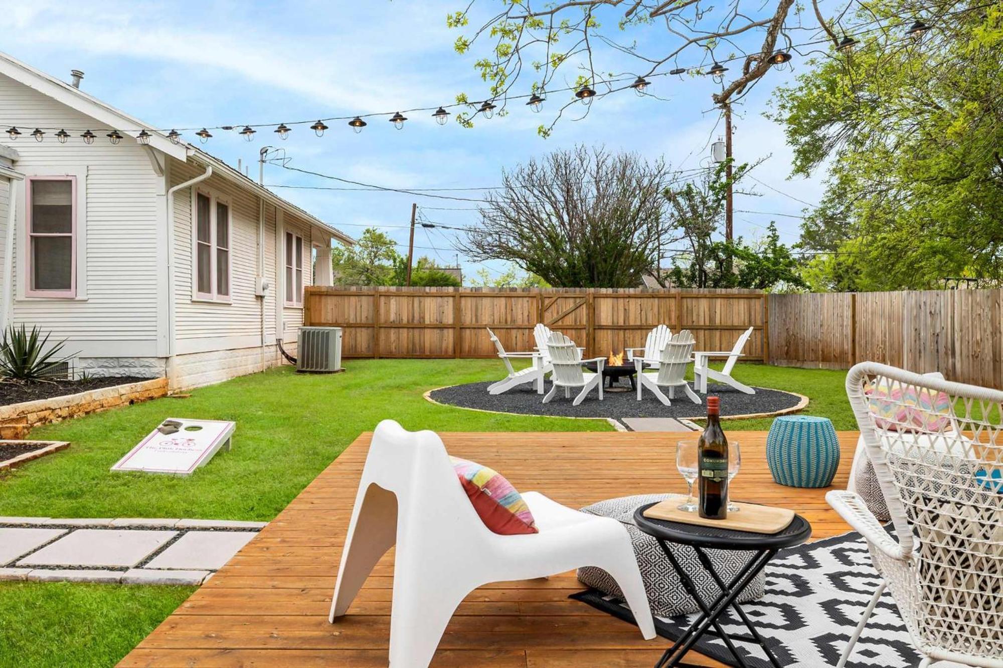 Villa Pink Duchess - Mins To Main Hot Tub & Fire Pit Fredericksburg Exterior foto