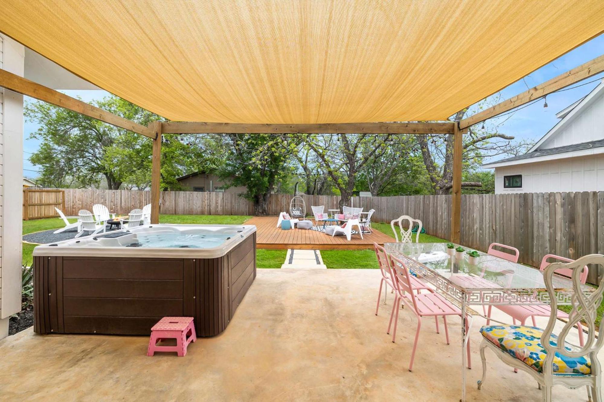 Villa Pink Duchess - Mins To Main Hot Tub & Fire Pit Fredericksburg Exterior foto